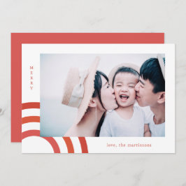 Moderne vrolijke met roze Geo-foto