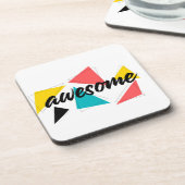 Moderne, vrolijke, trendy stadsontwerp van "Geweld Bier Onderzetter (Linkerzijde)