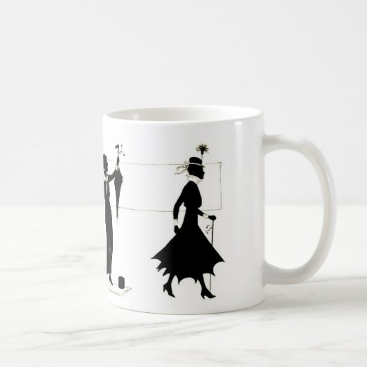 Moderne vrouw koffiemok (Rechts)
