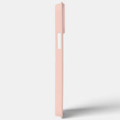Moderne Vrouwelijke Effen Zachte Roze Script Aange Case-Mate iPhone Case (Achterkant / Rechts)