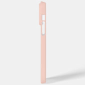 Moderne Vrouwelijke Effen Zachte Roze Script Aange Case-Mate iPhone Case (Achterkant / Links)