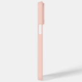 Moderne Vrouwelijke Effen Zachte Roze Script Aange Case-Mate iPhone Case (Achterkant / Rechts)