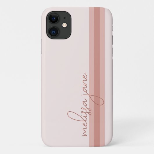 Moderne Vrouwelijke iPhone Hoesje (Achterkant)
