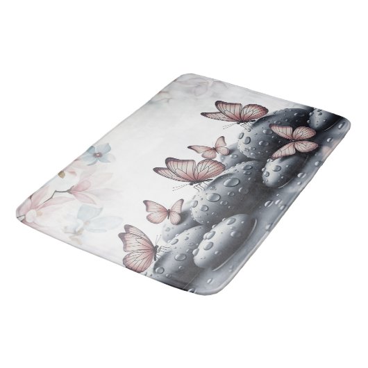 Moderne vrouwelijke spa badmat (Gekanteld)