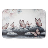 Moderne vrouwelijke spa badmat (Voorkant)