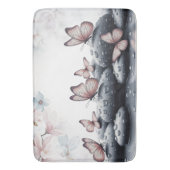 Moderne vrouwelijke spa badmat (Voorkant Verticaal)