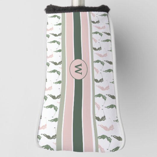 Moderne vrouwen Golfers Golfheadcover (Draai 90)