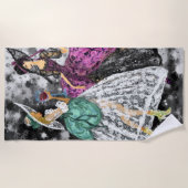 Moderne Vrouwen Strandlaken (Voorkant)