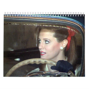 Moderne vrouwendag kalender