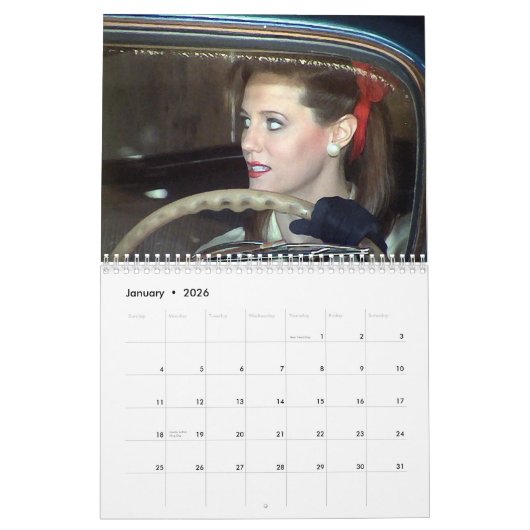 Moderne vrouwendag kalender (Jan 2026)