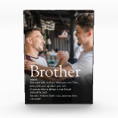 Moderne vun. Beste Broer ooit definitie Fotoblokken (Voorkant)