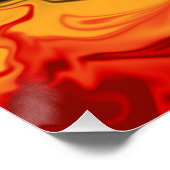 Moderne vuurgevechten BBQ sluiten concurrentie uit Perfect Poster (Hoek)