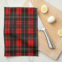 Moderne Wallace Rood Schotse Tartan Plaid