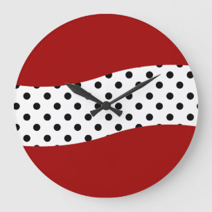 Moderne wanddecor-klok grote klok