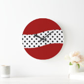 Moderne wanddecor-klok grote klok (Huis)