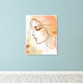 Moderne wanddecoratie (Insitu (Houten vloer))