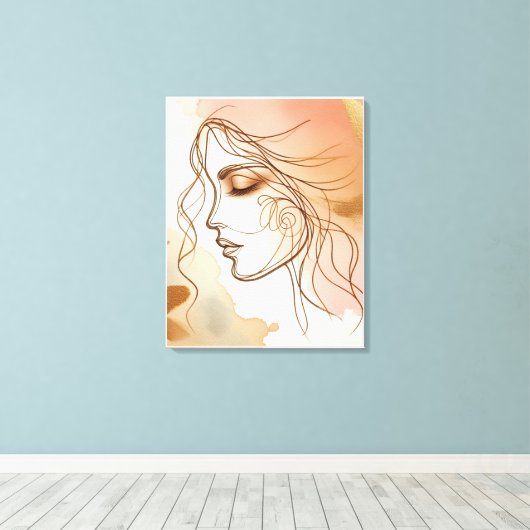 Moderne wanddecoratie (Insitu (Houten vloer))