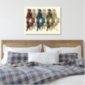 Moderne wanddecoratie - gewikkeld canvas (Insitu (Slaapkamer))