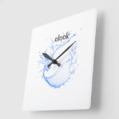 Moderne wandklok (Hoek)