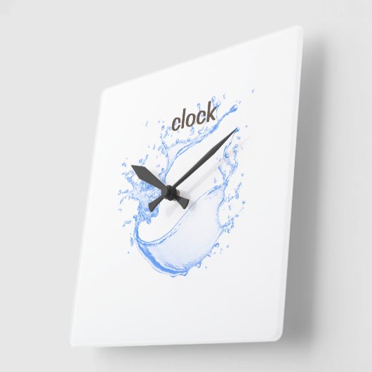 Moderne wandklok (Hoek)