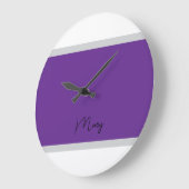 Moderne wandklok (Hoek)