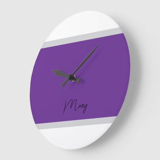 Moderne wandklok (Hoek)