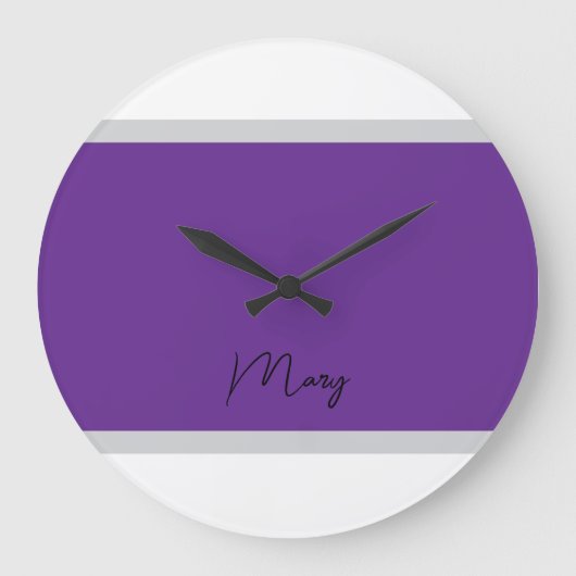 Moderne wandklok (Voorkant)