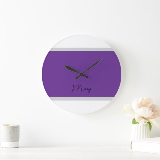 Moderne wandklok (Huis)