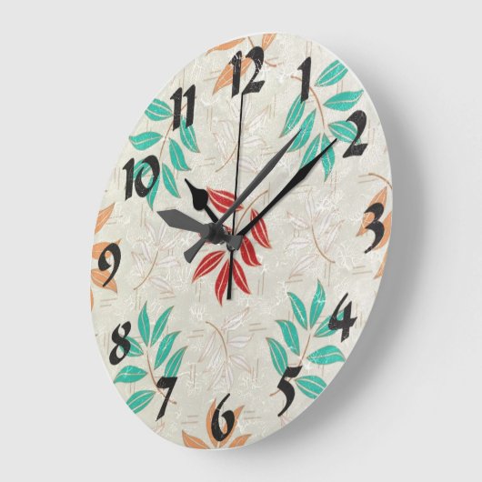 Moderne wandklok (Hoek)