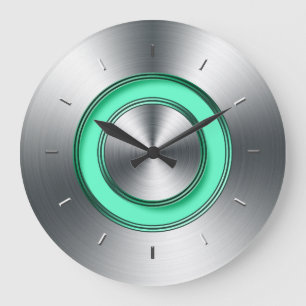 moderne wandklok voor keukenpapier