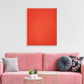 Moderne Warm Red Grainy Texture Canvas Afdruk (Insitu (Woonkamer))