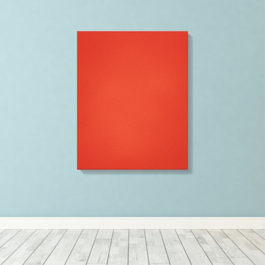 Moderne Warm Red Grainy Texture Canvas Afdruk (Insitu (Houten vloer))
