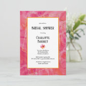 Moderne warme kleur kaart (Staand voorkant)