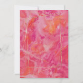Moderne warme kleur kaart (Achterkant)