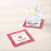 Moderne warme kleur kartonnen onderzetters (Insitu)