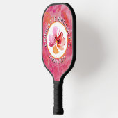 Moderne warme kleur pickleball paddle (Links)