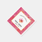 Moderne warme kleur servet (Hoek)