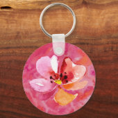 Moderne warme kleur sleutelhanger (Achterkant)