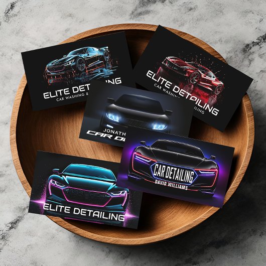 Moderne was en automatische details visitekaartje