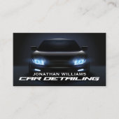 Moderne was en automatische details visitekaartje (Voorkant)