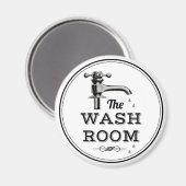 Moderne  wasruimte met uitdruppelaar magneet (Voorkant / Achterkant)