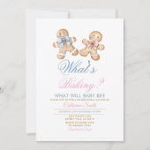 Moderne Wat Bakken We Gemberkoek Geslacht Onthulli Kaart (Voorkant)