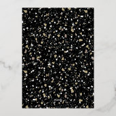 Moderne Wat Een Jaar In Overzicht 4 Foto Collage E Folie Feestdagenkaart (Achterkant)