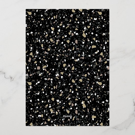 Moderne Wat Een Jaar In Overzicht 4 Foto Collage E Folie Feestdagenkaart (Achterkant)