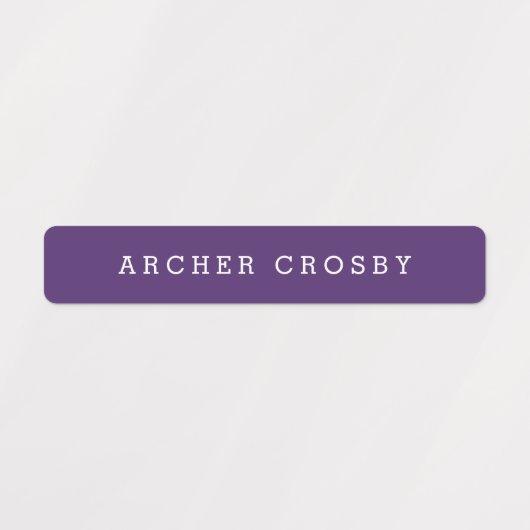 Moderne waterdichte benaming labels (Design 1)