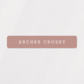 Moderne waterdichte benaming labels (Design 1)
