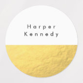 Moderne Waterdichte Faux Folie Kleur Sticker (Design 1)