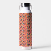 Moderne Waterfles met Bladpatroon (Voorkant)