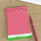 Moderne Watermeloen Schattige Roze 4" x 6" Post he Post-it® Notes