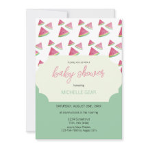 Moderne Watermeloen Waterverf Illustratie